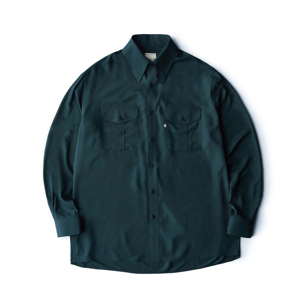 Green Rayon Shirt