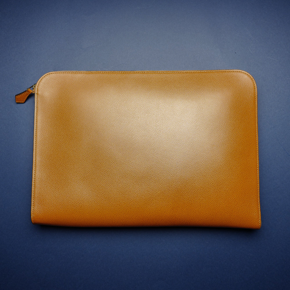 934 Document Case in Medium Brown Calf
