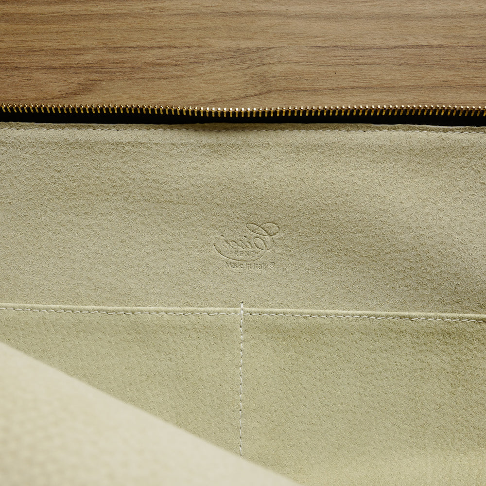 934 Document Case in Dark Brown Calf