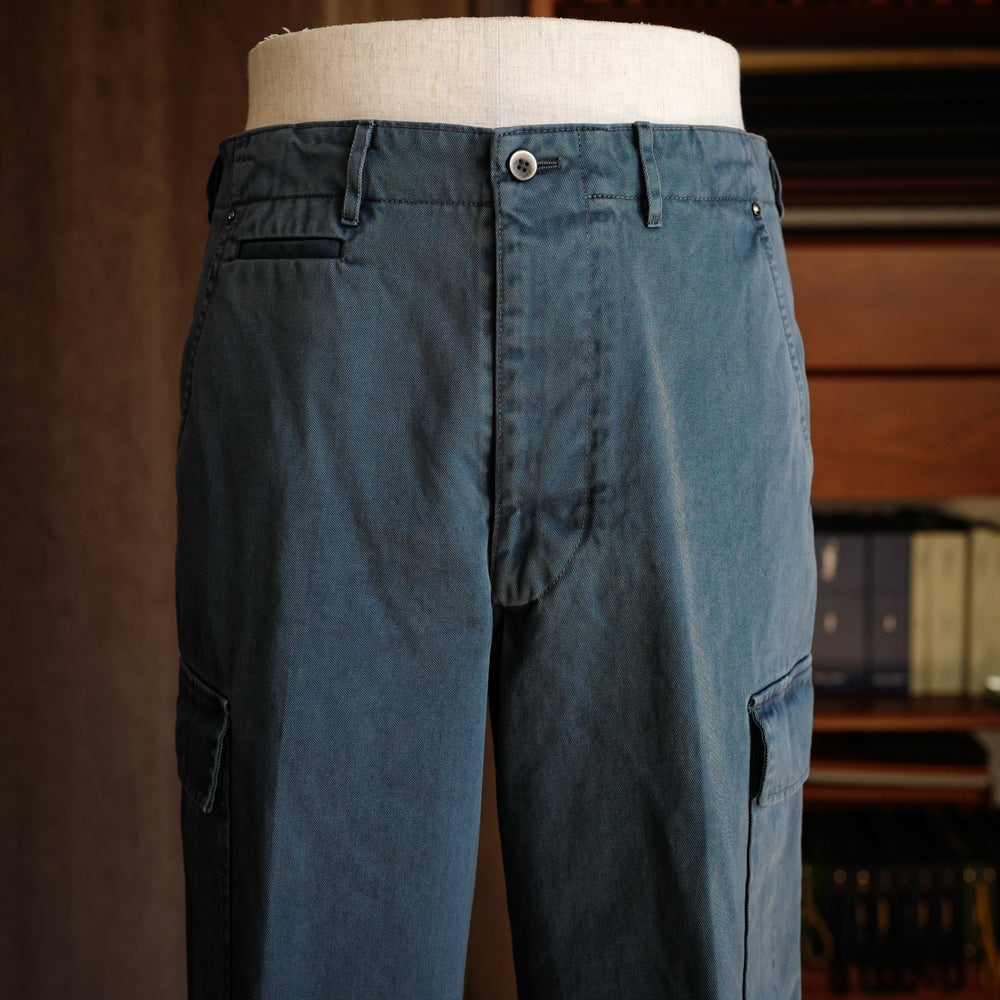 Blue Cargo Trousers