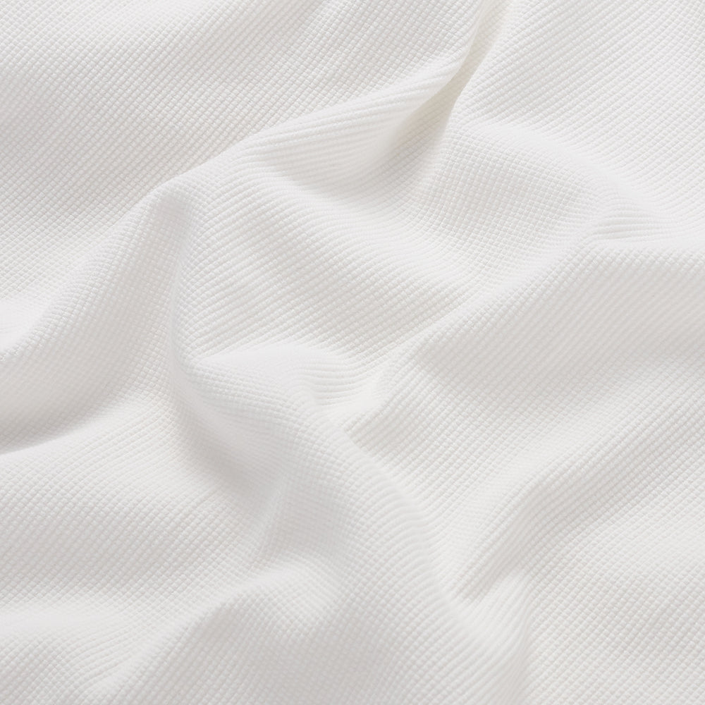 Waffle T-shirt in Ivory