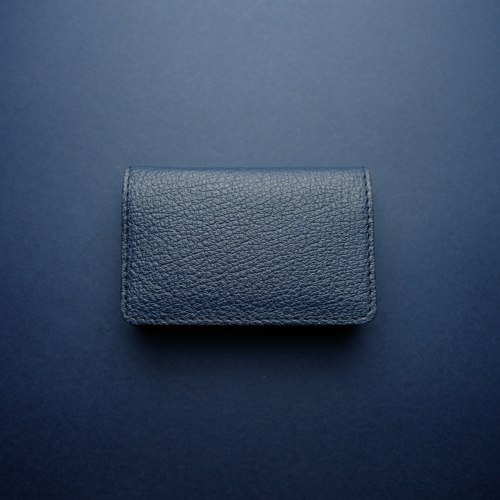 Navy Buffalo Card Wallet