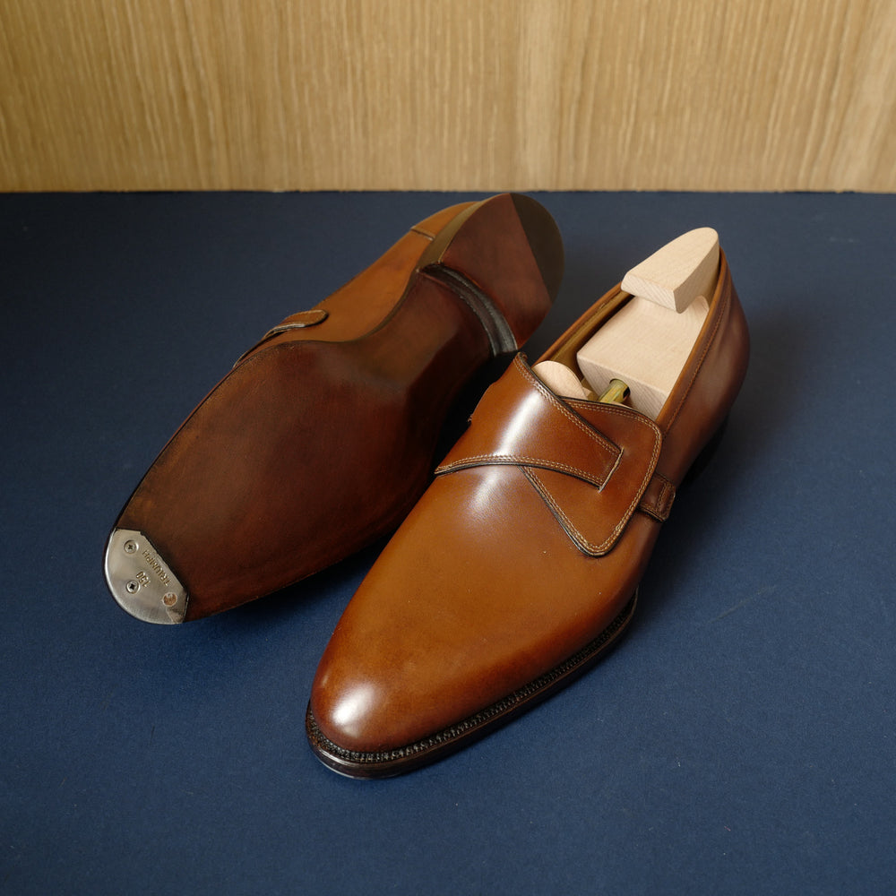 Butterfly Loafers in Medium Brown