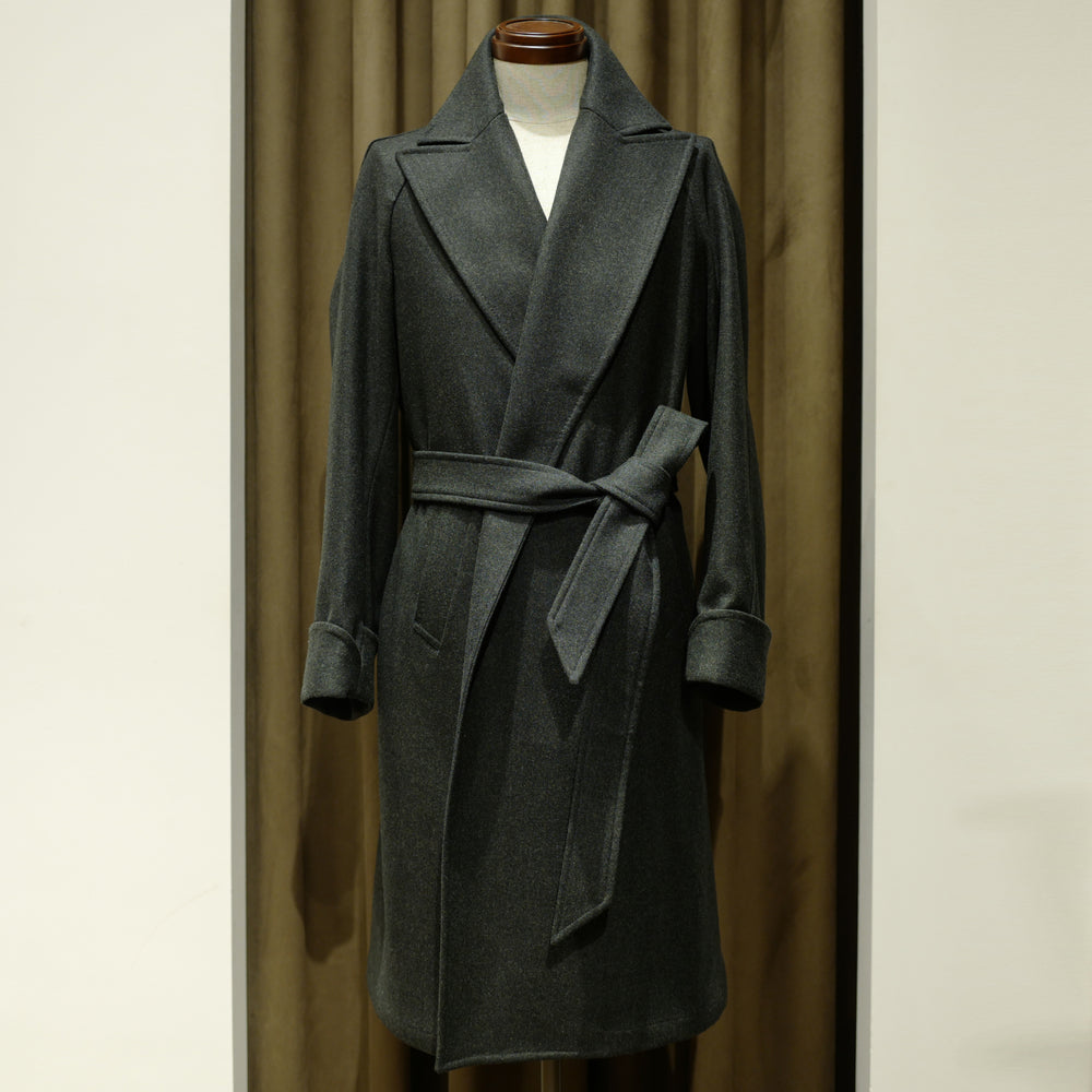 Loden Green Robe Coat