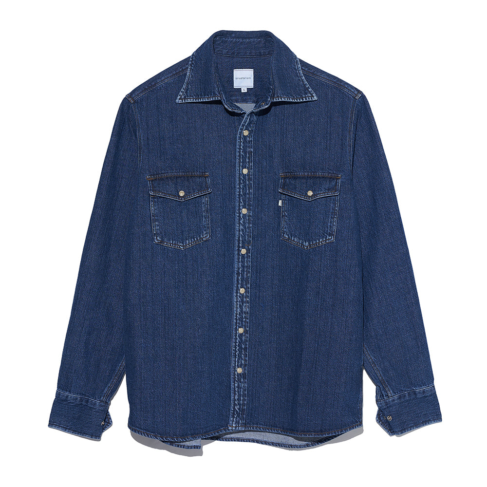 Denim Shirt in Blue