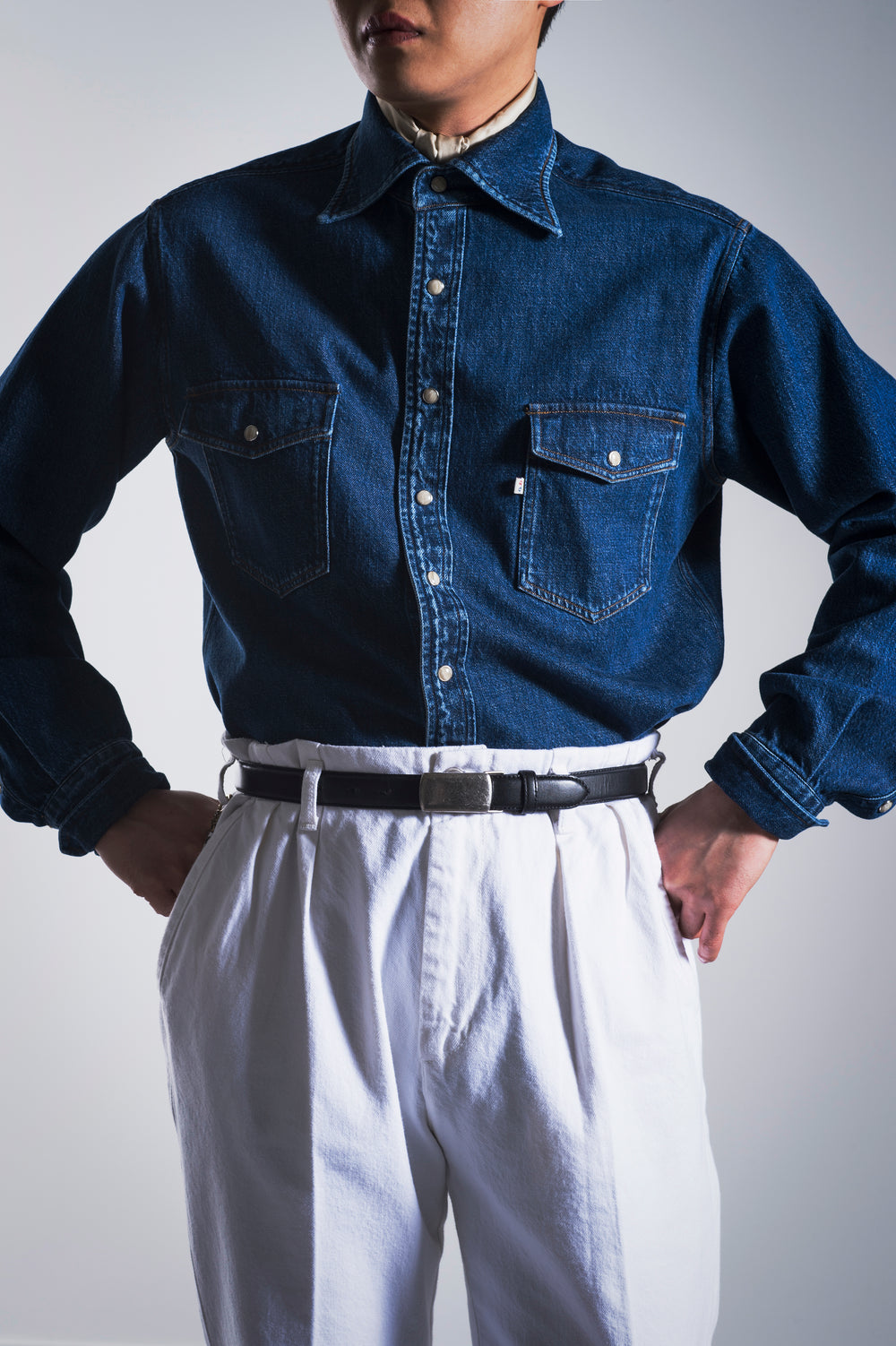 Denim Shirt in Blue