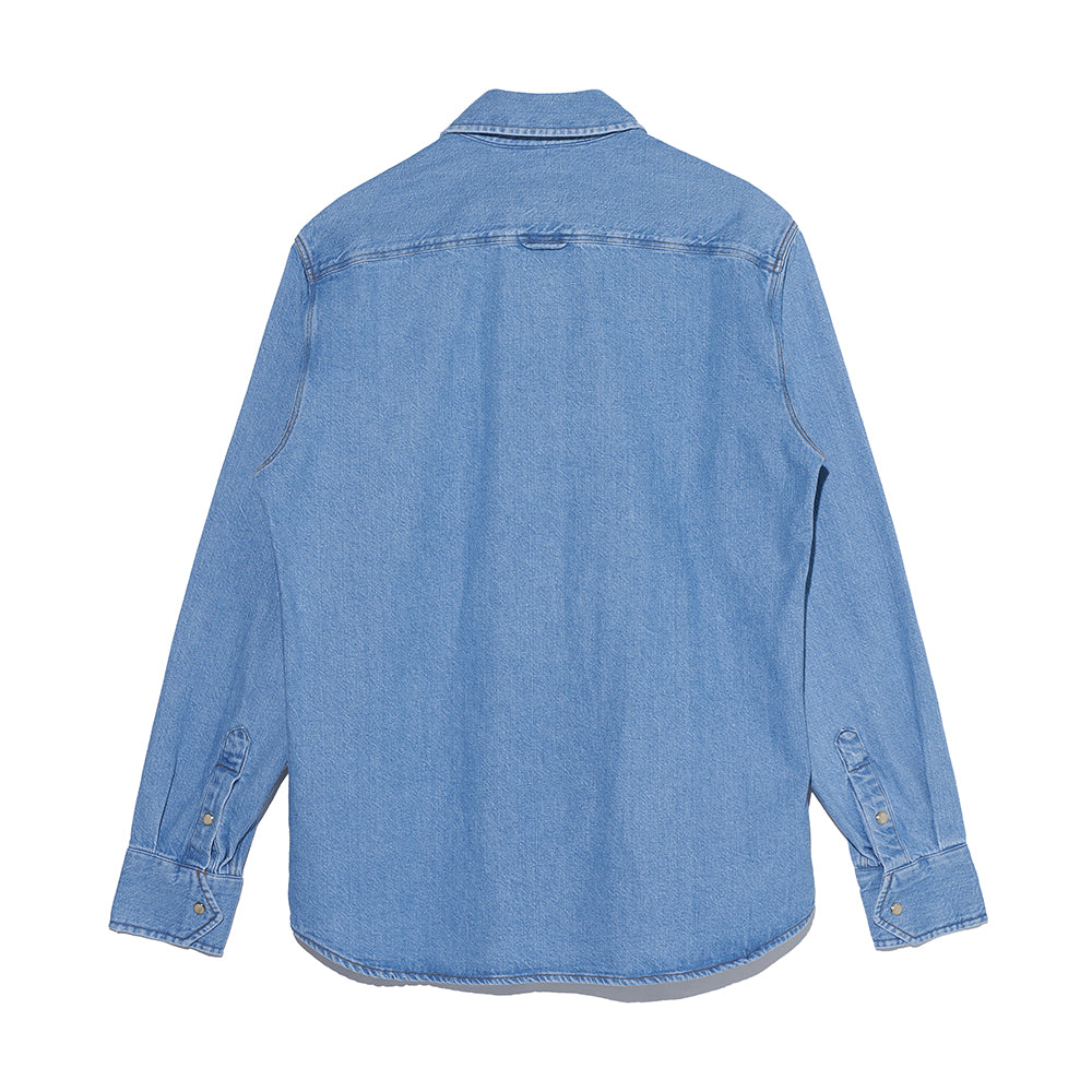 Denim Shirt in Light Blue