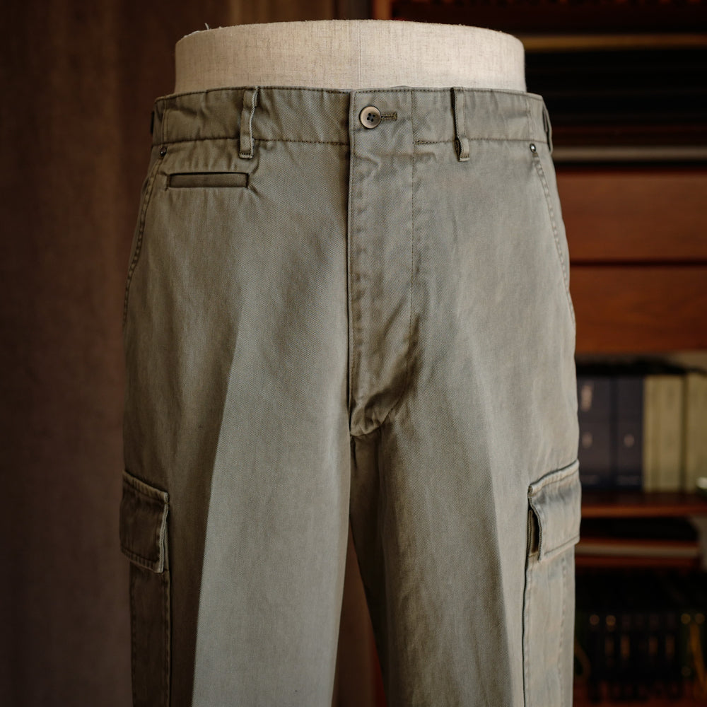Stone Cargo Trousers