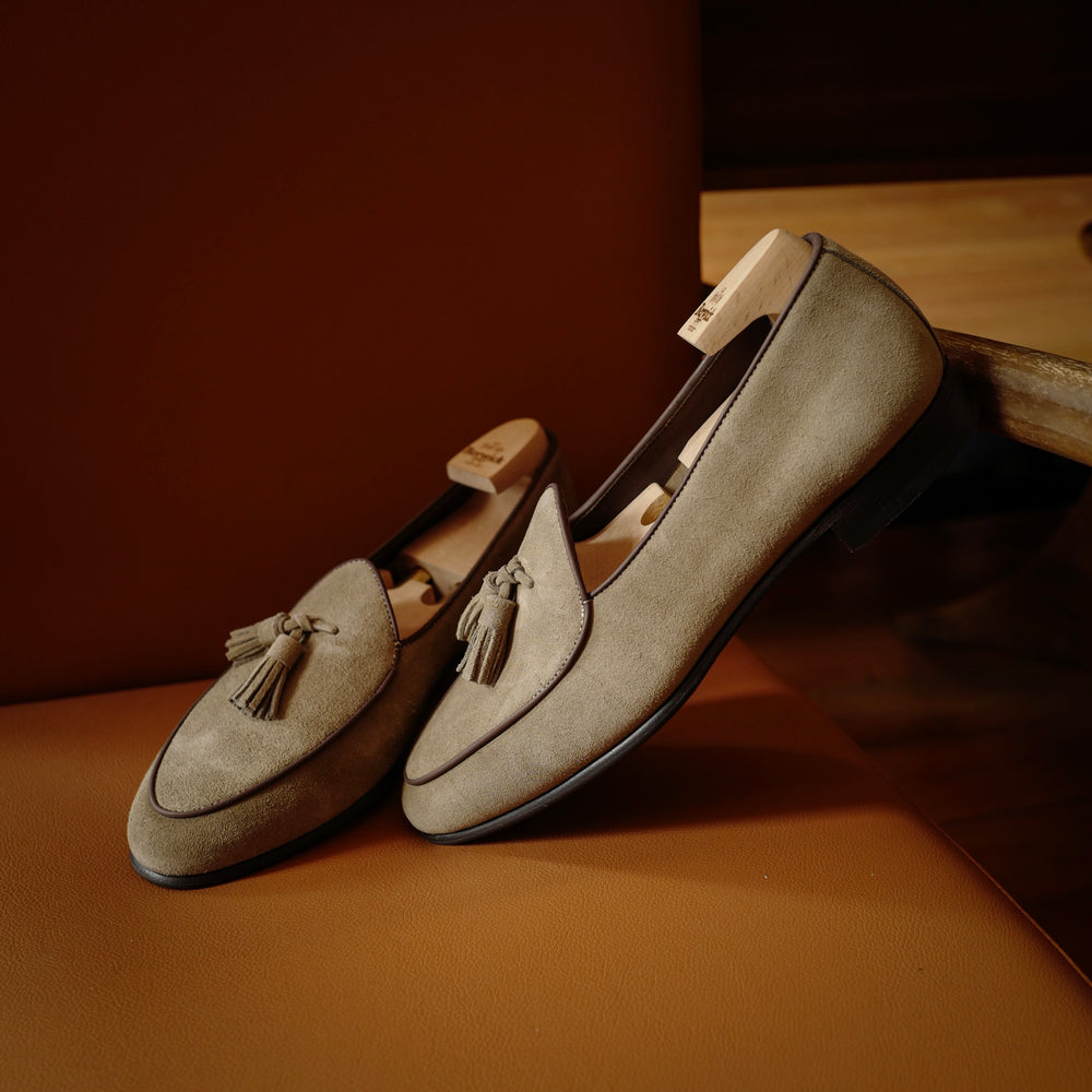 4951 Kudu Loafers in Smoke Beige
