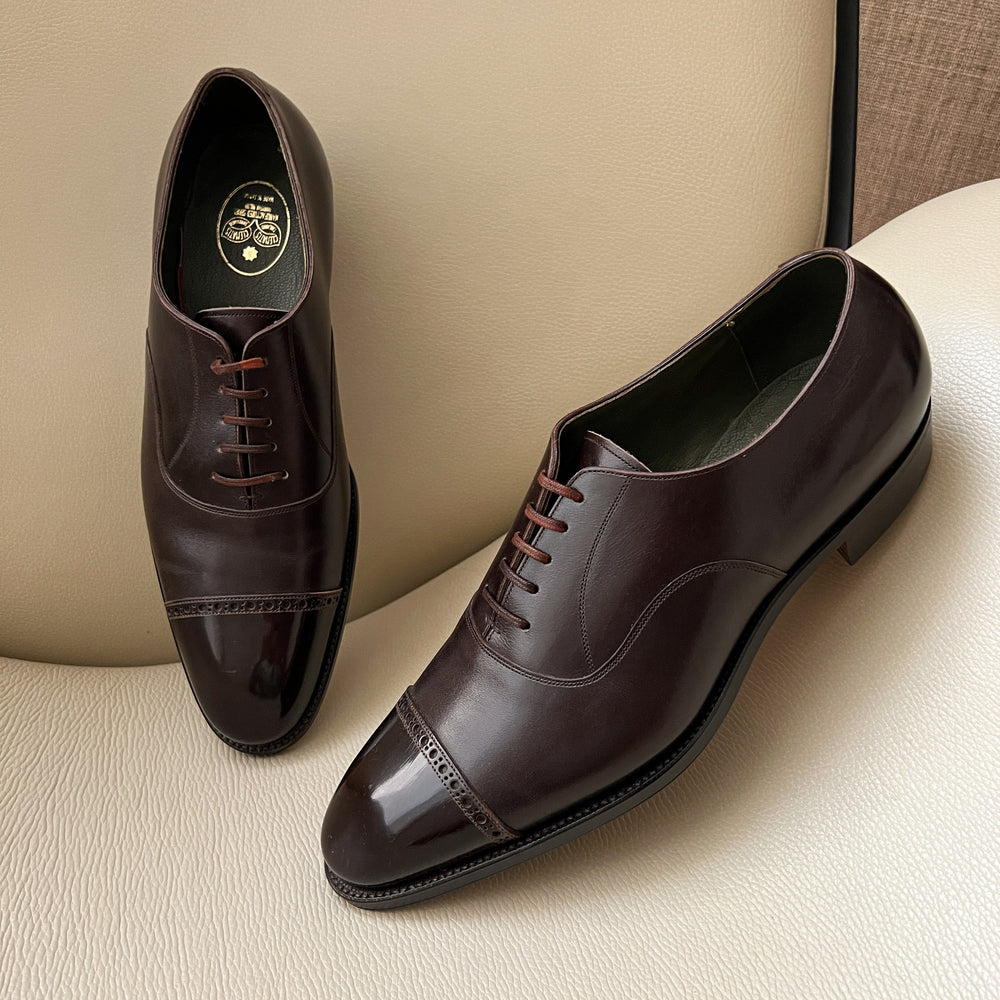 Santonia in Dark Brown French Calf
