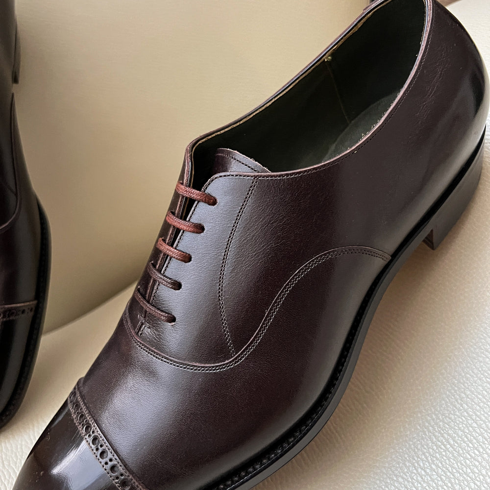Santonia in Dark Brown French Calf