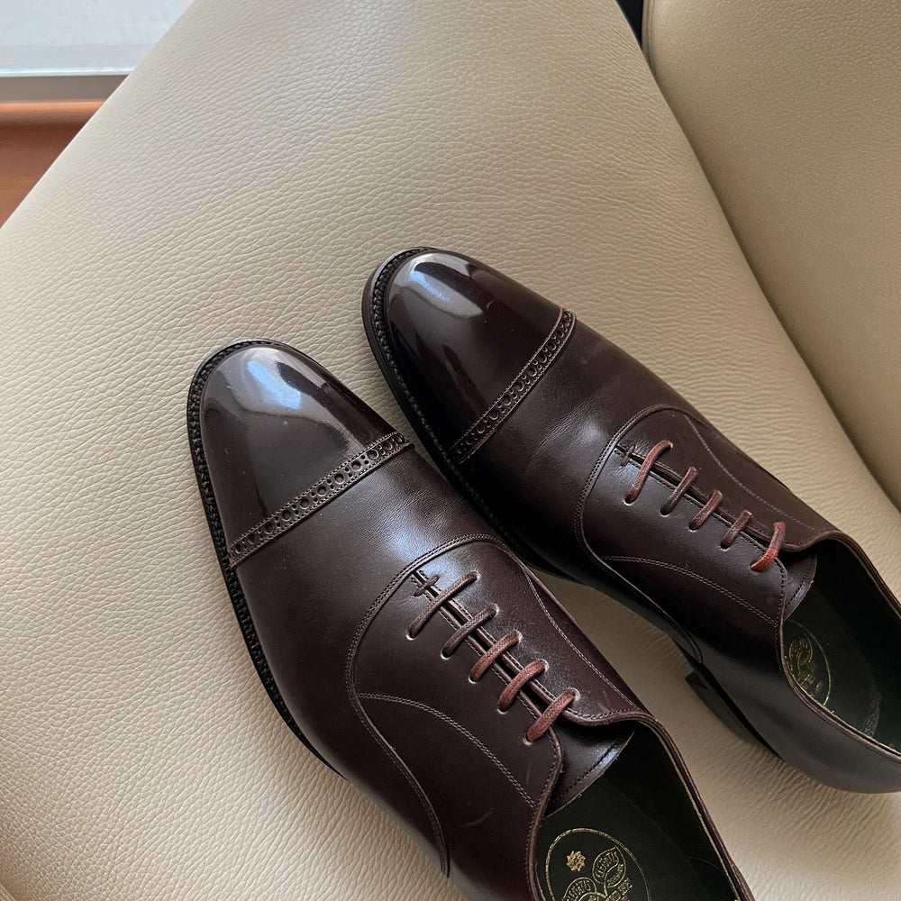 Santonia in Dark Brown French Calf