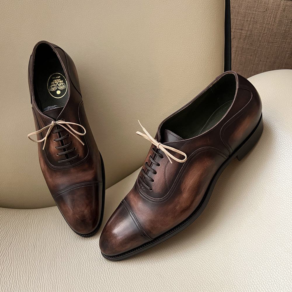 Teasel in Antiqued Dark Brown