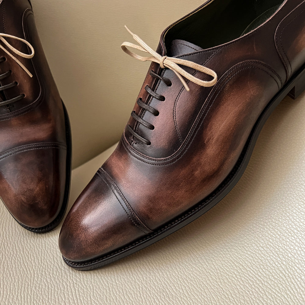 Teasel in Antiqued Dark Brown