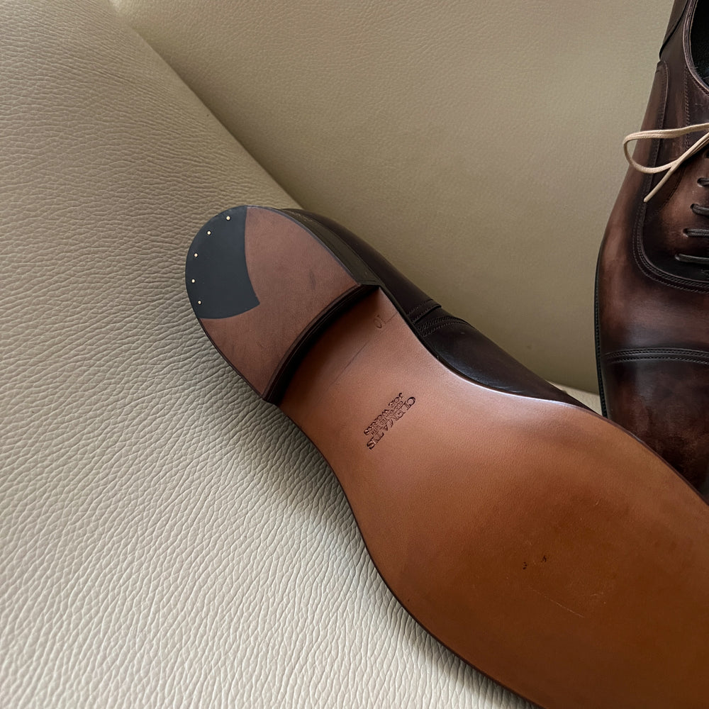 Teasel in Antiqued Dark Brown