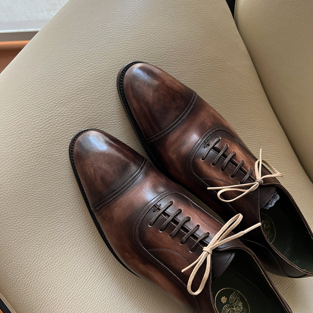 Teasel in Antiqued Dark Brown