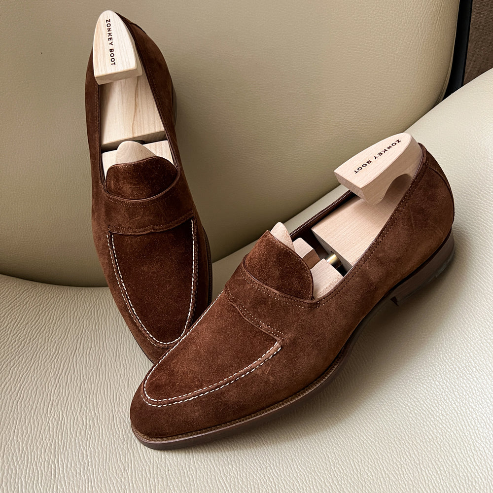 ZB040 in Brown Hunting Suede