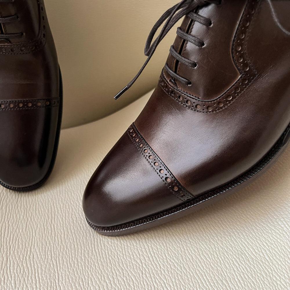 ZB140 in Dark Brown Bavarian Calf