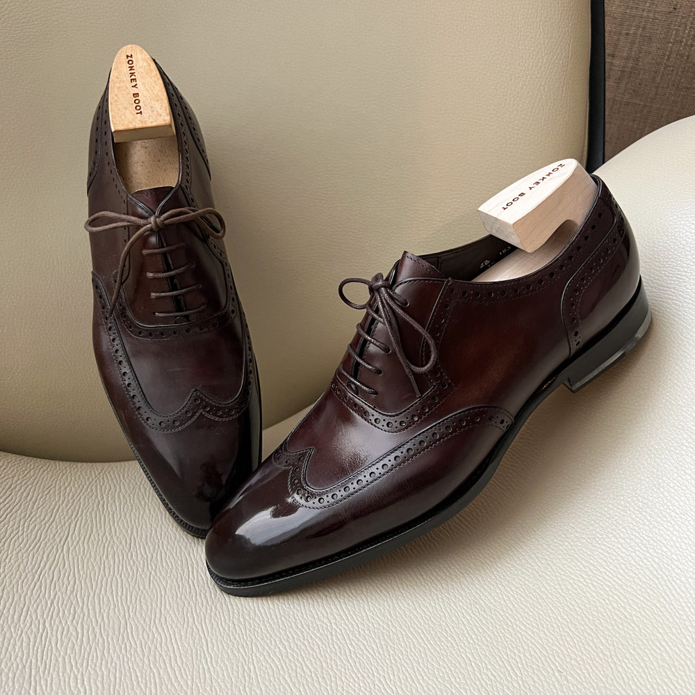 ZB153 in Mahogany Bavarian Calf