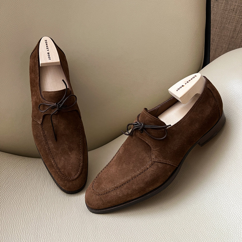 ZB192 in Brown Polo Suede