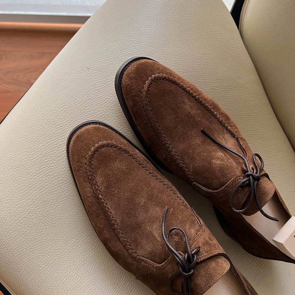 ZB192 in Brown Polo Suede