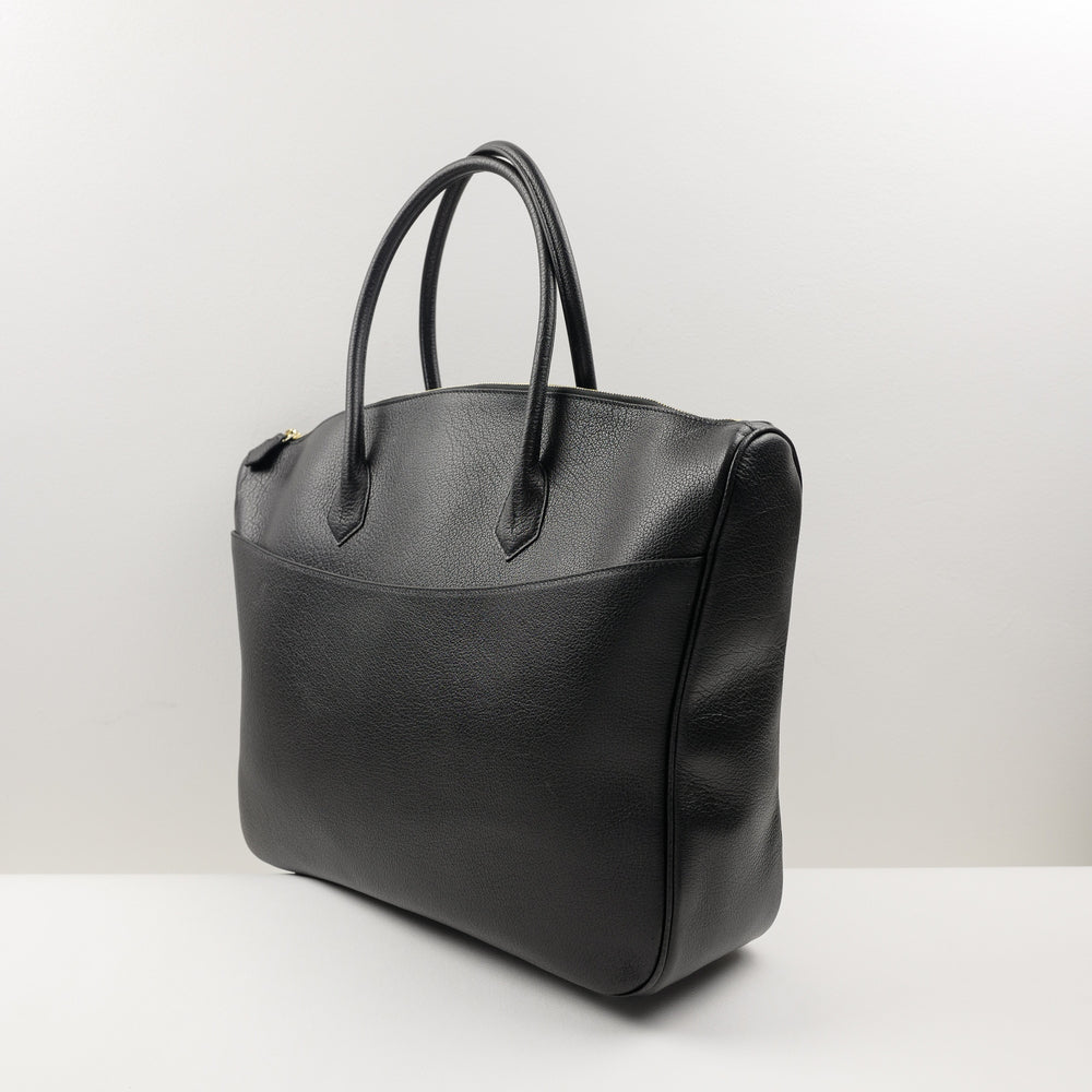 1130 Classic Briefcase in Black Buffalo