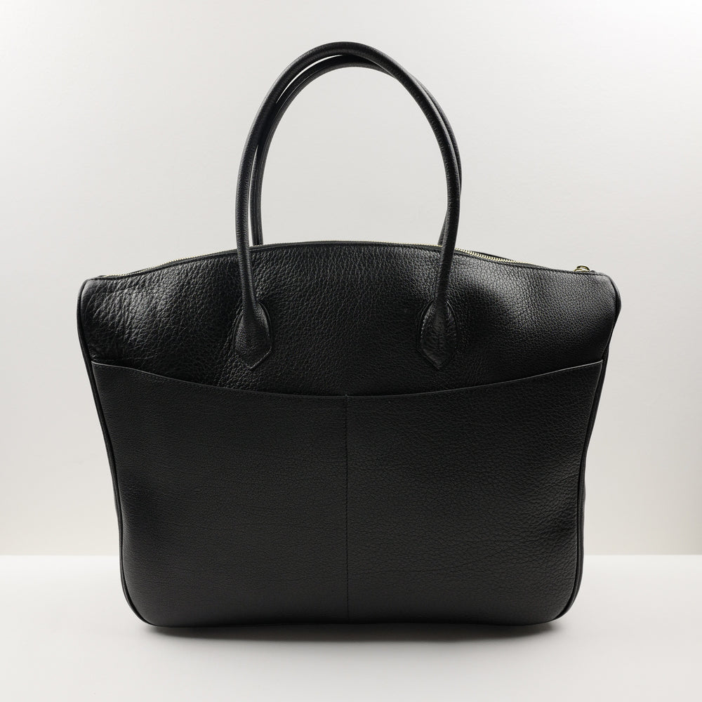 1130 Classic Briefcase in Black Buffalo