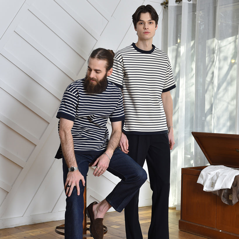 Marine T-shirt in Navy