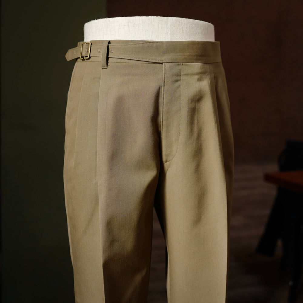 Brown Vintage Wool Gurkha Trousers