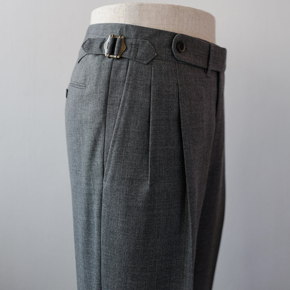 Grey 3-ply Fresco Trousers (New Classic)