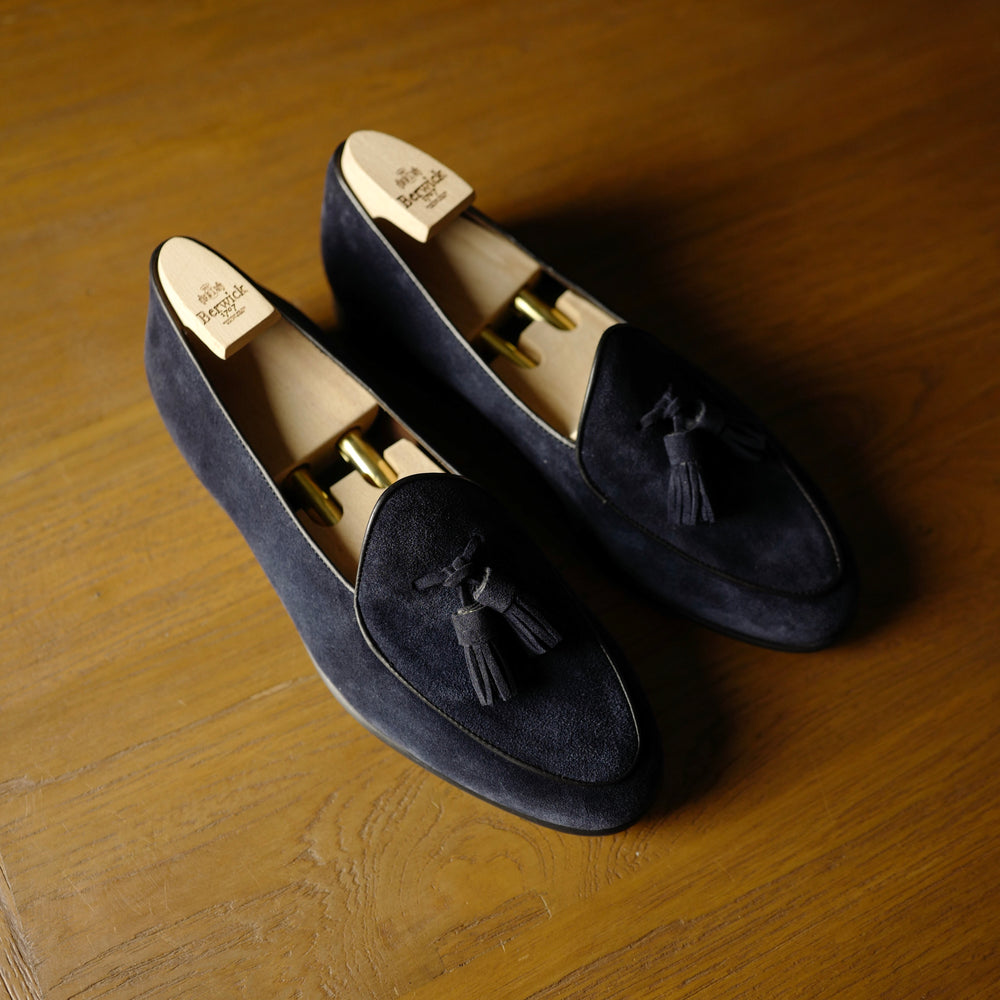 4951 Tassel Loafers in Baltic Navy