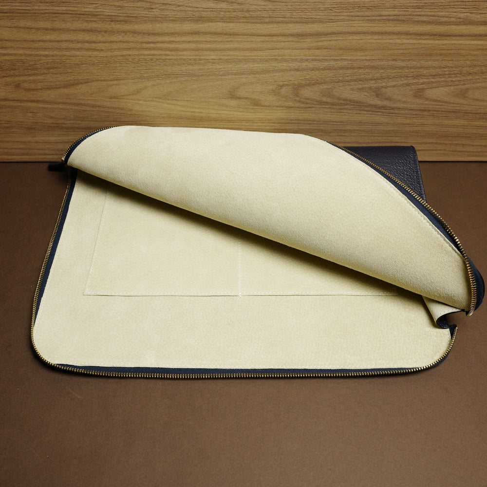 934 Document Case in Navy Buffalo