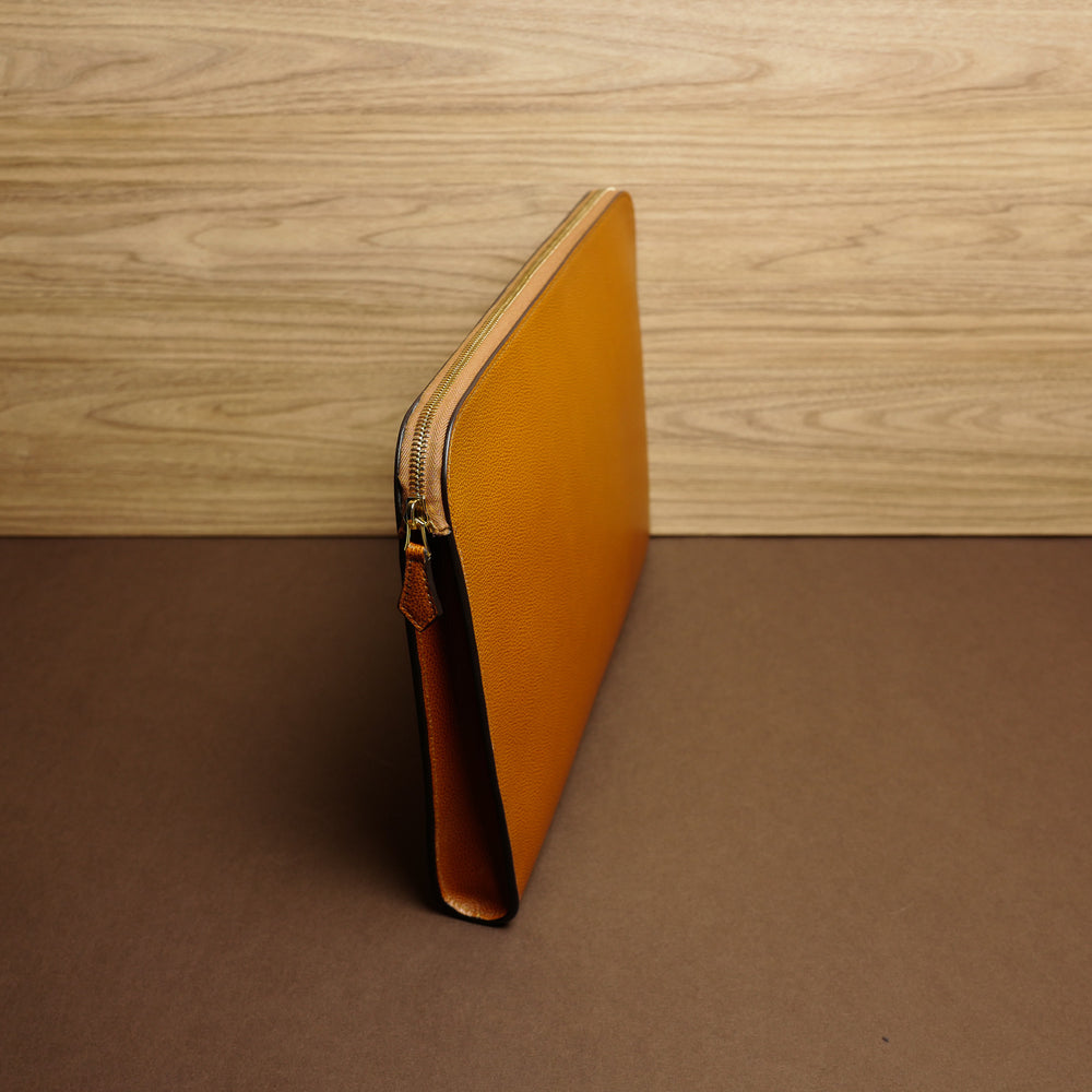 934 Document Case in Medium Brown Calf