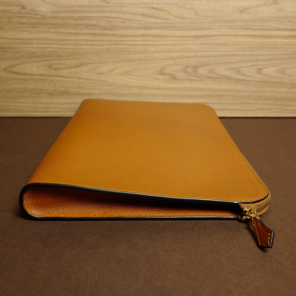 934 Document Case in Medium Brown Calf