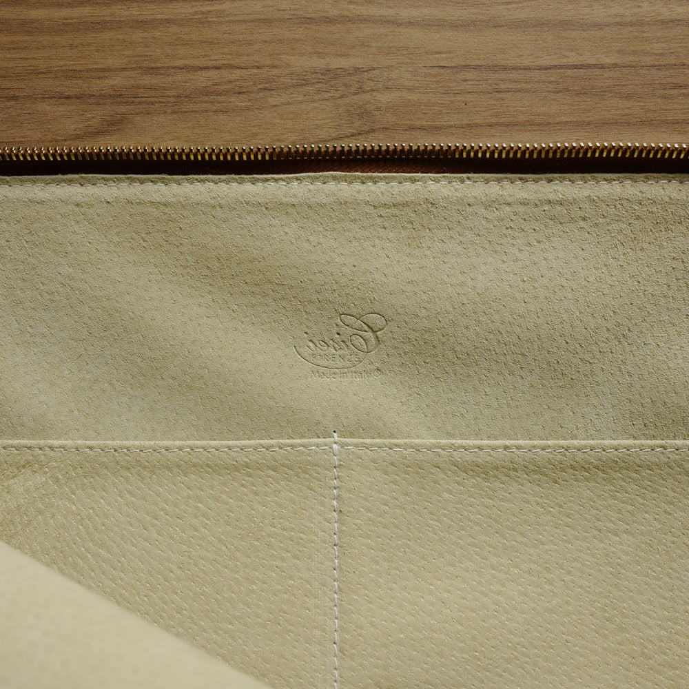 934 Document Case in Medium Brown Calf