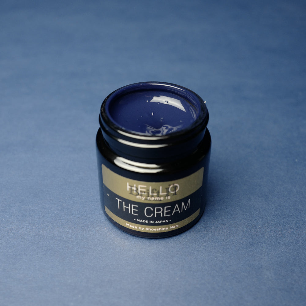 Navy Shoe Cream