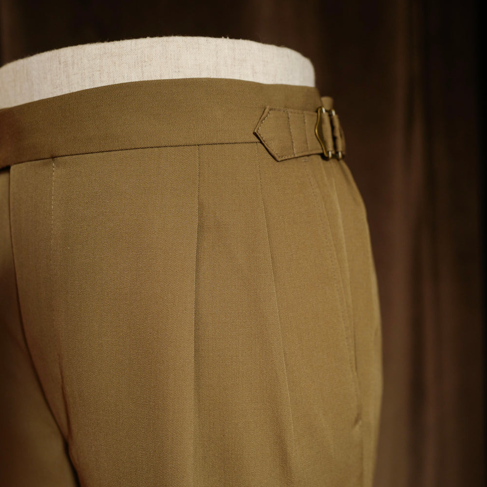 Brown Vintage Wool Trousers Mod.2