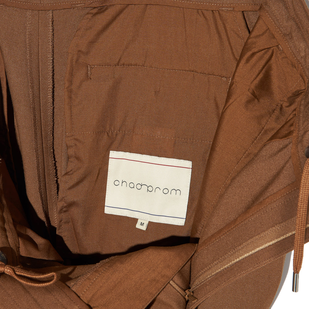 Shirring Trousers in Brown