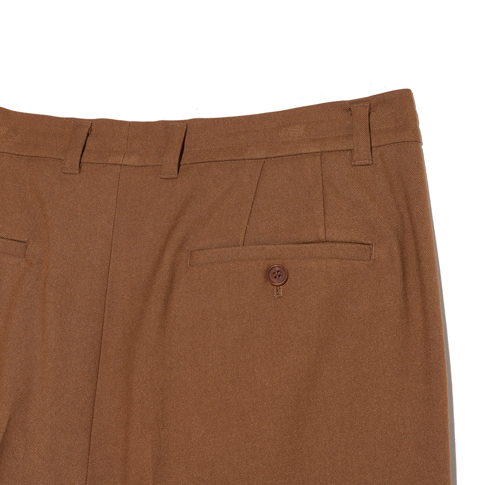 Shirring Trousers in Brown