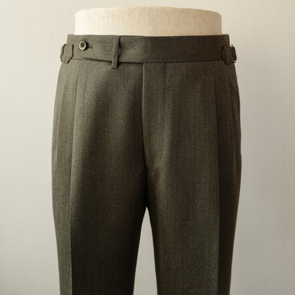 Green Cavalry Twill Trousers (New Classic)