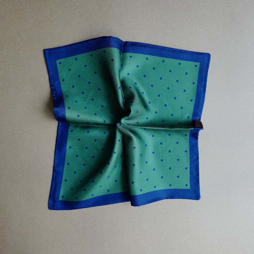 Green Glen Plaid Pocket Square