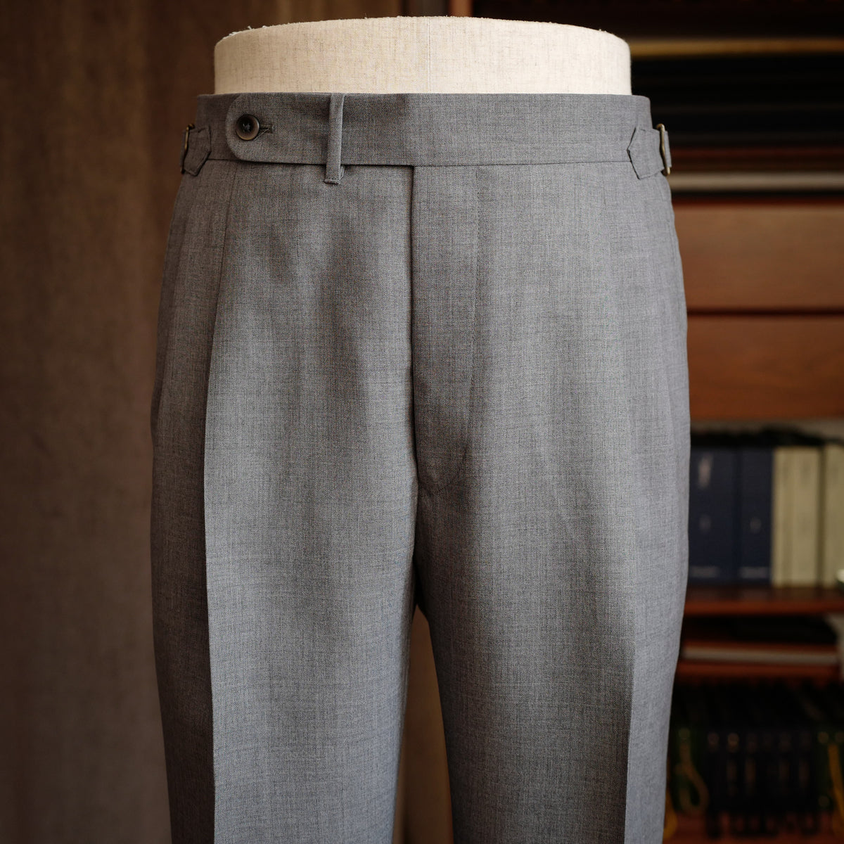 Light Grey Wool Trousers (New Classic) — Last & Lapel