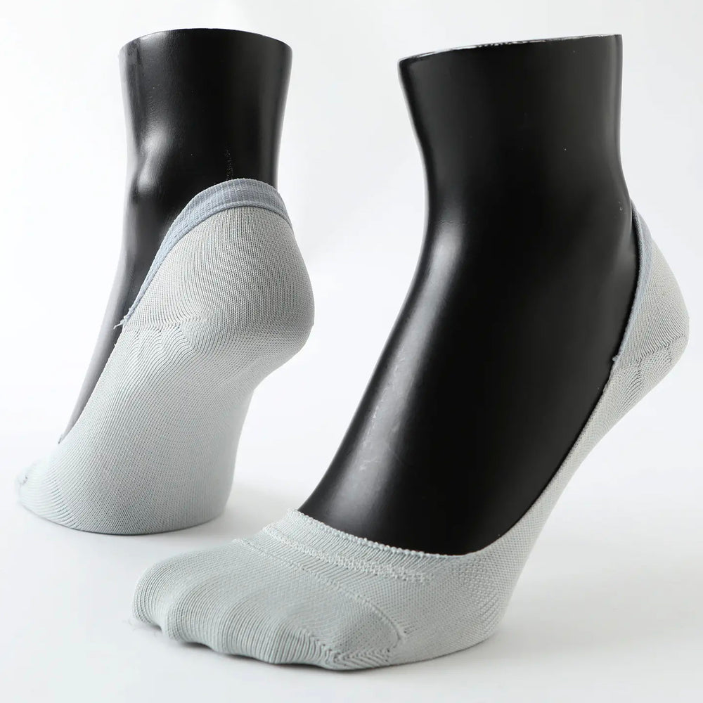 Grey no-show Cover Socks