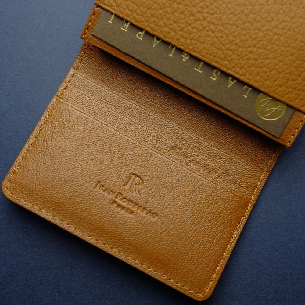 Light Brown Buffalo Card Wallet