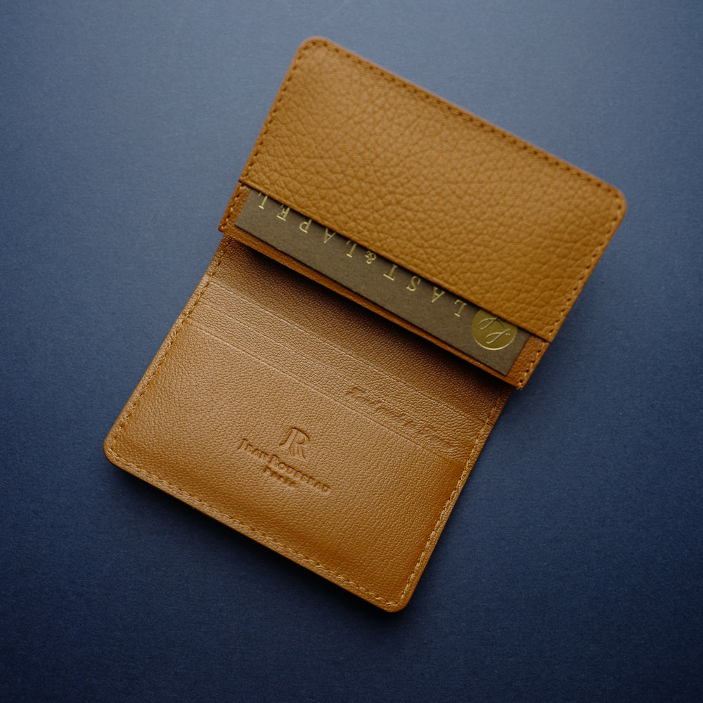 Light Brown Buffalo Card Wallet