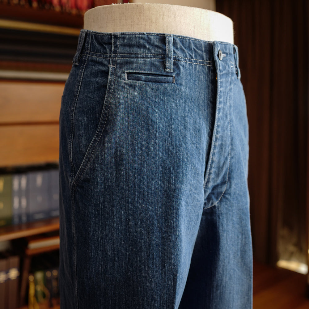 Light Blue Denim Trousers