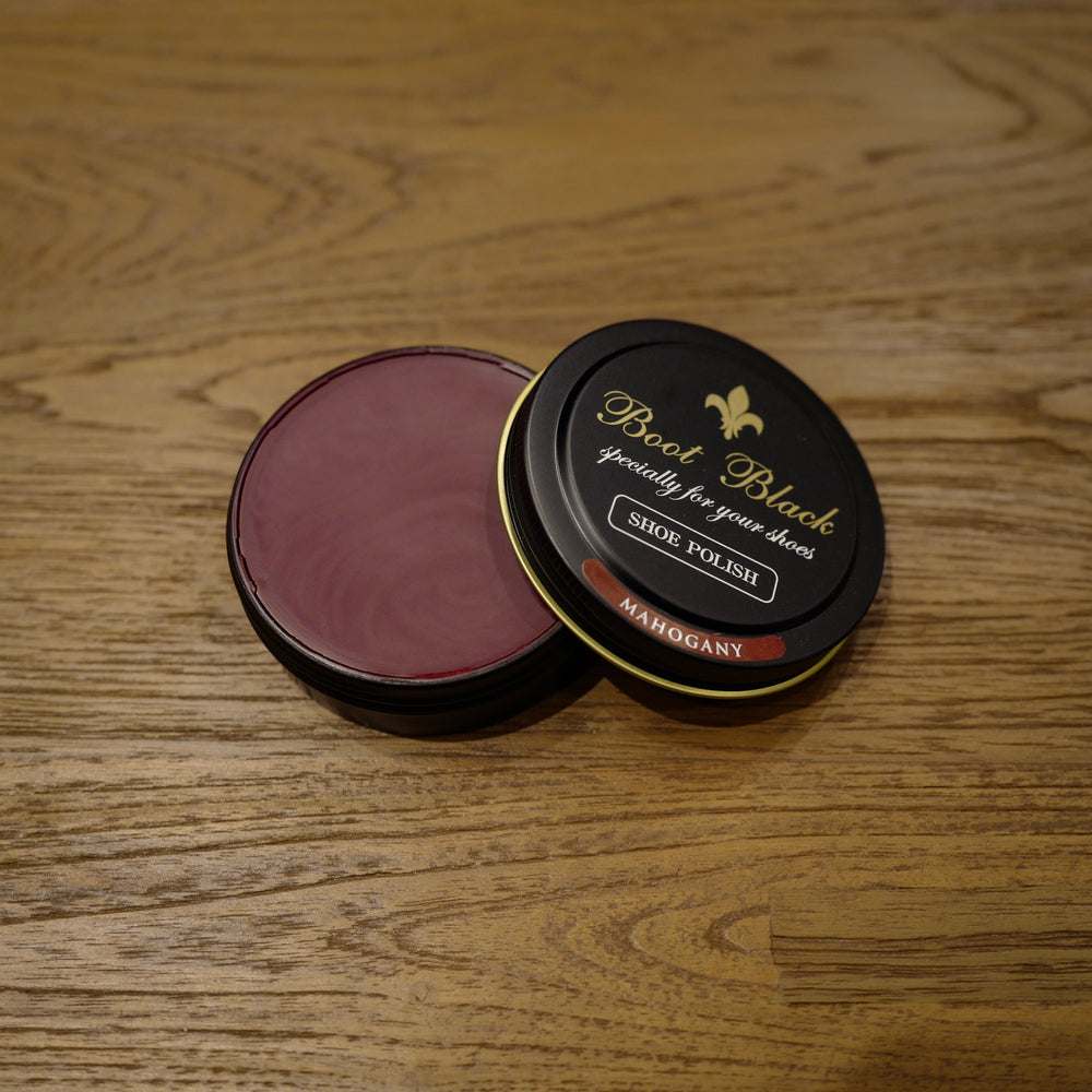 Mahogany Shoe Polish Wax