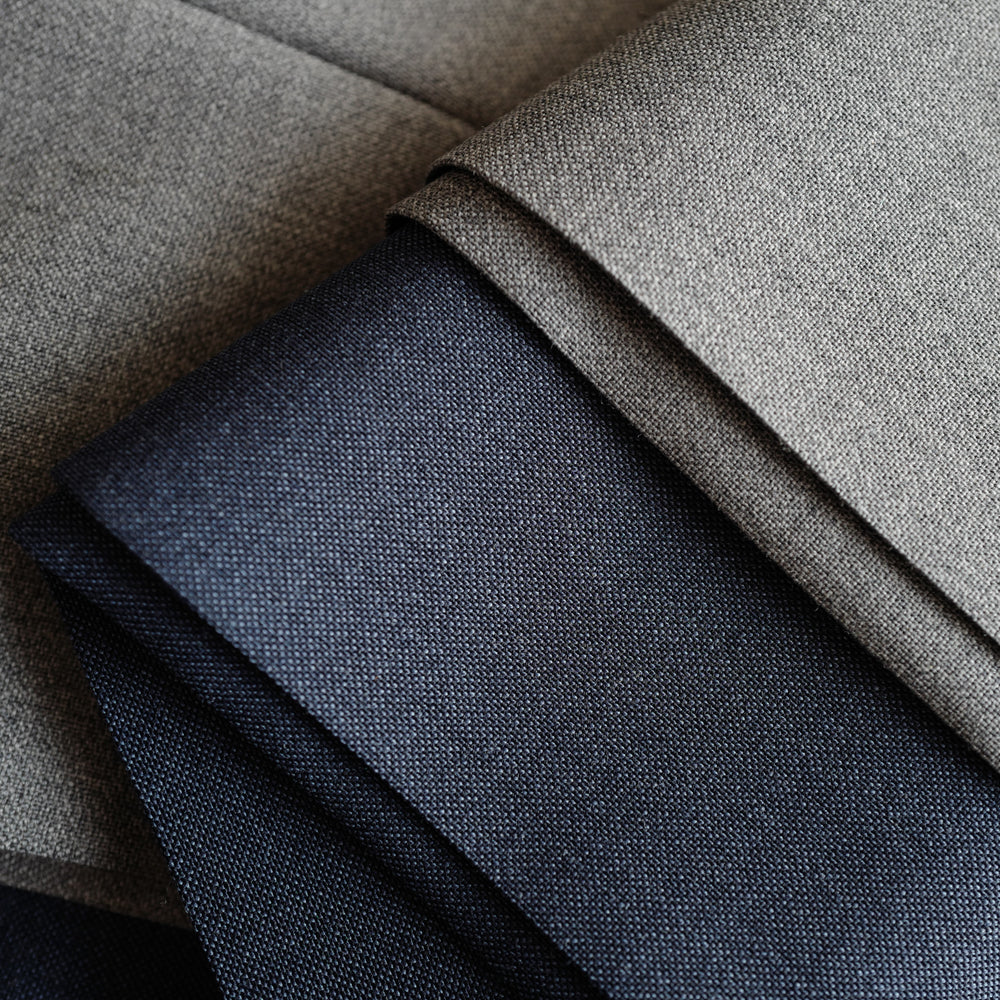 Light Grey Wool/Mohair Trousers (New Classic)