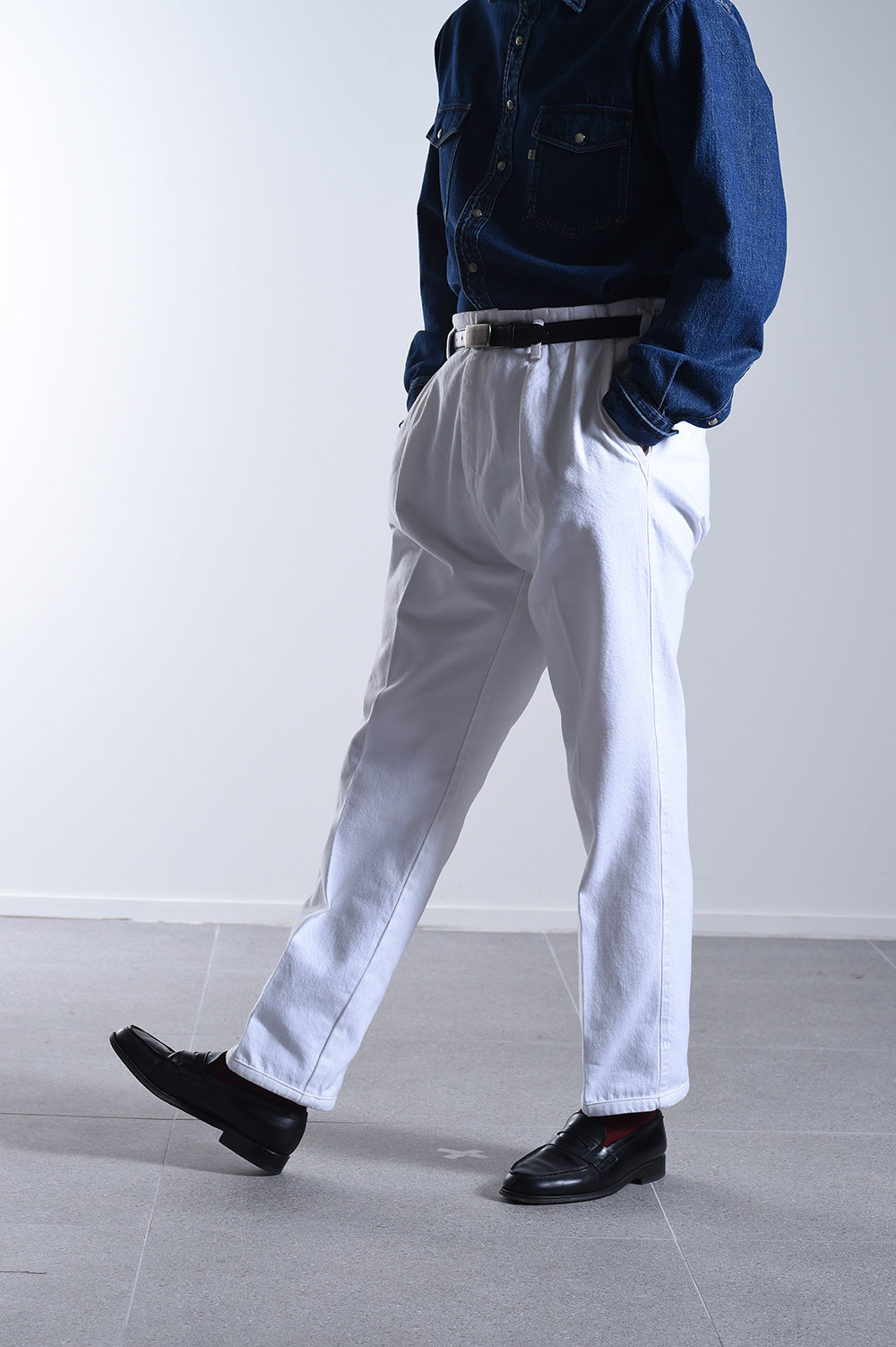 Pieghe II Jeans in White