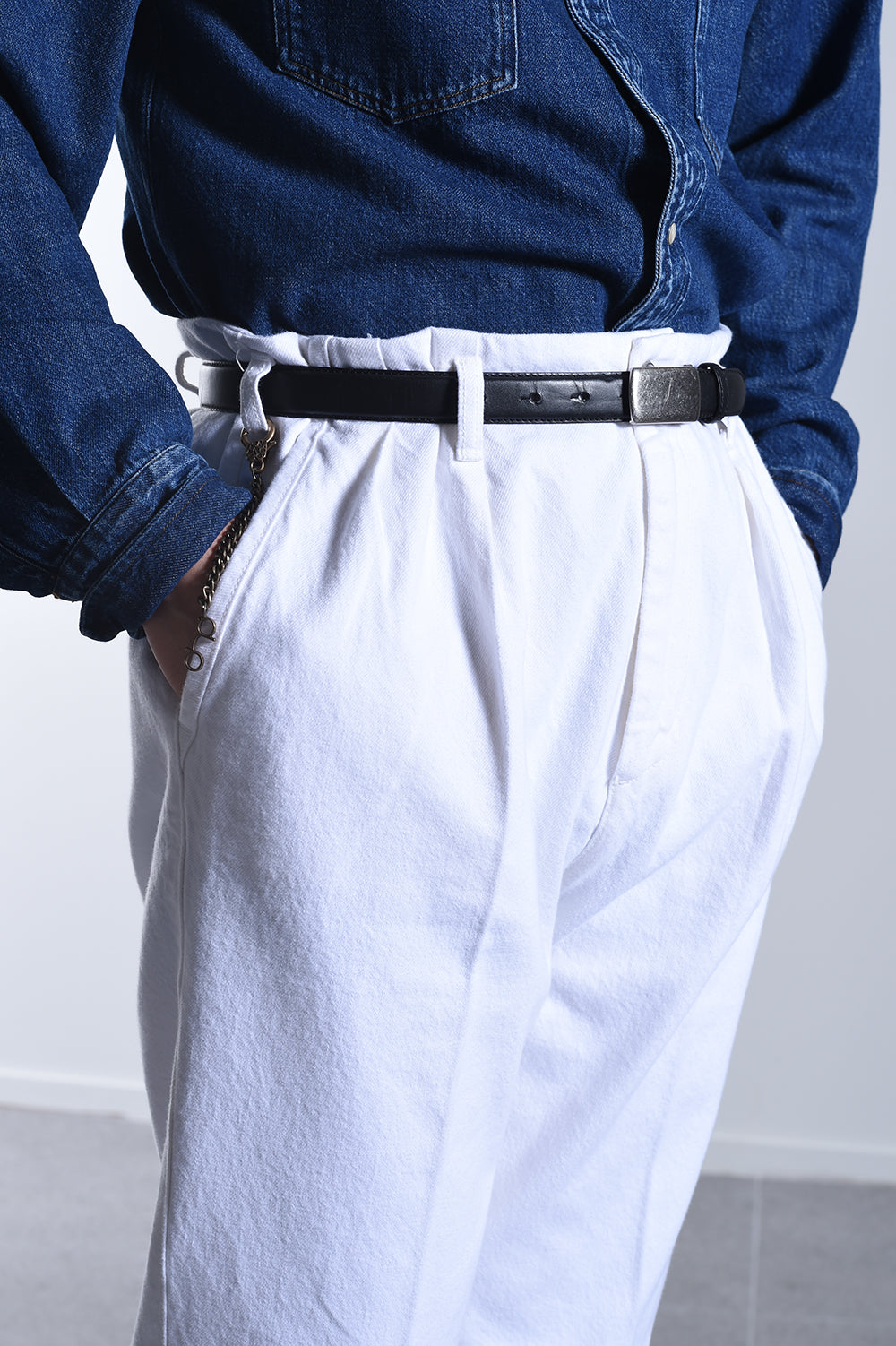 Pieghe II Jeans in White